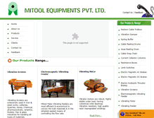 Tablet Screenshot of mitoolindia.com